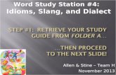 Step #1:  Retrieve your study guide from  Folder A … …then proceed  to the next slide!