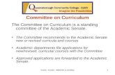Committee on Curriculum