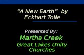 “A New Earth”  by Eckhart Tolle