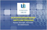 HUMANITARIAN RELIEF  HAITI EARTHQUAKE