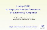 Using DSP  to Improve the Performance  of a Doherty Amplifier