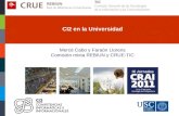CI2 en la Universidad Mercè Cabo y Faraón Llorens Comisión mixta REBIUN y CRUE-TIC