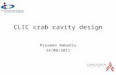 CLIC crab cavity design