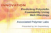Predicting Polyolefin Foamability Using  Melt Rheology