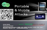 Portable  & Mobile Attacks