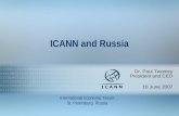 ICANN and Russia