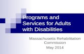 Programs and Services for Adults with Disabilities