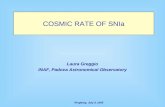 COSMIC RATE OF SNIa
