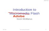 Introduction to Macromedia Flash