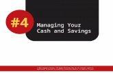 Managing Your Cash and Savings