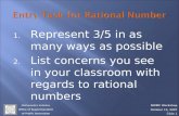 Entry Task for Rational Number