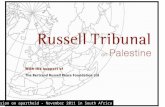 Session on apartheid - November 2011 in South Africa