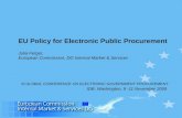 III GLOBAL CONFERENCE ON ELECTRONIC GOVERNMENT PROCUREMENT  IDB, Washington, 9 -11 November 2009