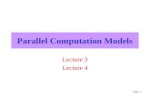 Parallel Computation Models