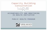 Capacity Building Consultation