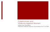 Cybercrimes and  Violence Against Women