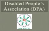 Disabled People’s Association ( DPA )