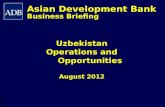 Asian  Development  Bank Business Briefing