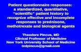 Why is quantitative standardized measurement advantageous in usual clinical care?