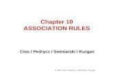 Chapter 10 ASSOCIATION RULES