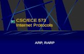 CSC/ECE 573 Internet Protocols