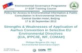 Policy for Access to Environmental Information & Public Consultation in Environmental Decision