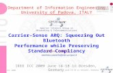 Department of Information Engineering University of Padova, ITALY
