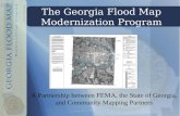 The Georgia  Flood Map Modernization Program