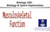 Biology 350:   Biology & Space Exploration