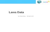 Lawa Data                                   By Cheng Zhang     9th,March,2012