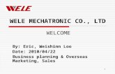 WELE MECHATRONIC CO., LTD