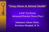 “ Drug Abuse & Mental Health ”