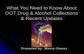 What You Need to Know About DOT Drug & Alcohol Collections & Recent Updates