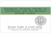 Turfgrass Disease Trends in California and the Western United States