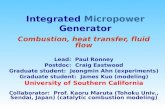 Integrated  Micropower  Generator