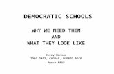 DEMOCRATIC SCHOOLS