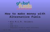 How to make money with Alternative Fuels