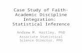 Case Study of Faith-Academic Discipline Integration:  Statistical Inference