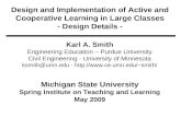 Design and Implementation of Active and Cooperative Learning in Large Classes - Design Details -