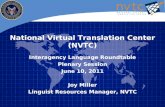 National Virtual Translation Center (NVTC )