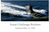 Sonar Challenge Problem