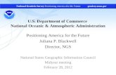 U.S. Department of Commerce  National Oceanic & Atmospheric Administration