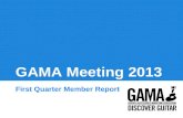 GAMA Meeting 2013