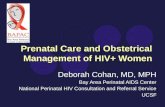 Prenatal Care and Obstetrical Management of HIV+ Women