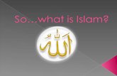 So…what is Islam?