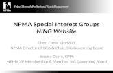 NPMA Special Interest Groups NING Website