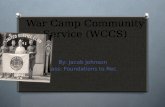 War Camp Community Service (WCCS)