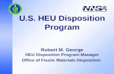 The U.S. HEU Disposition Program