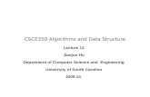 CSCE350 Algorithms and Data Structure