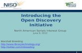 Introducing the Open Discovery Initiative